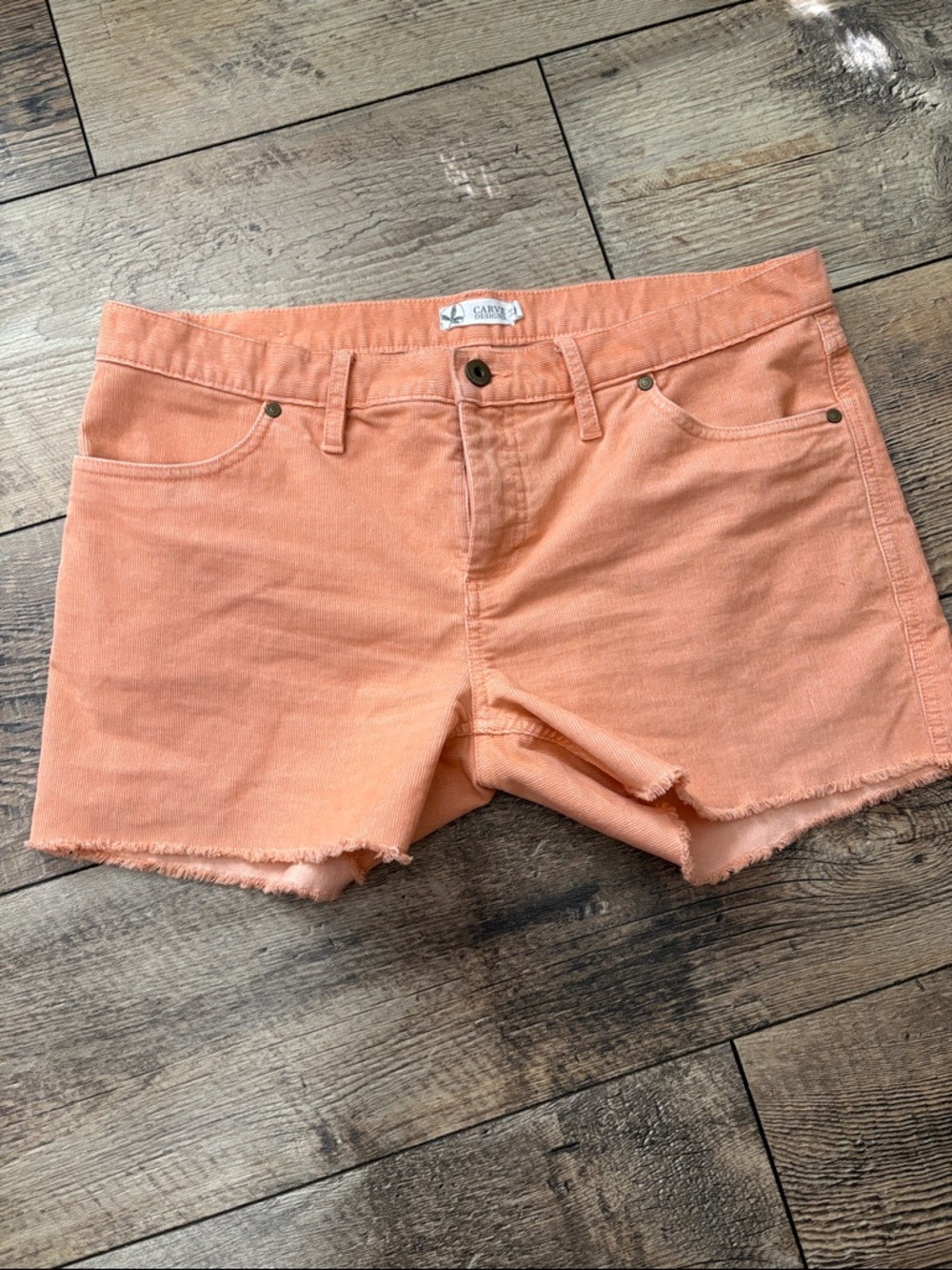 Carve Designs Cutoff Cord Shorts
